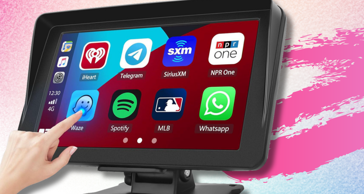 Get an Android and Apple compatible car display for $99.99