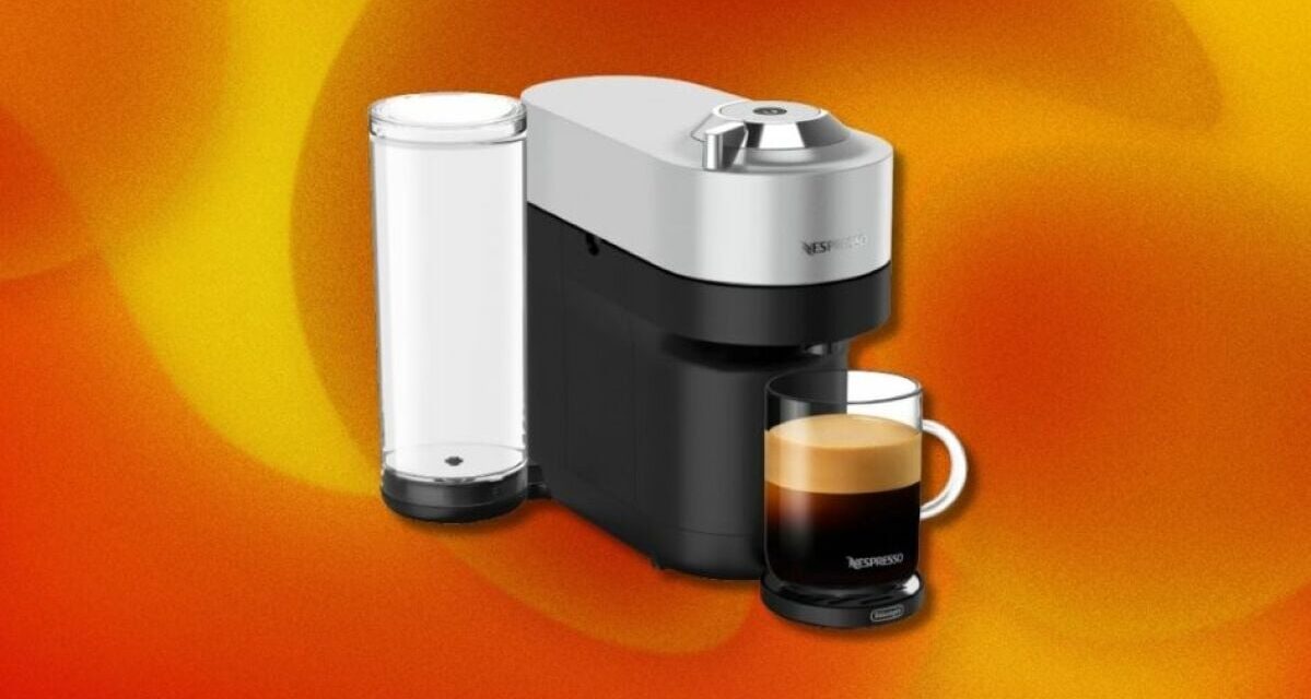 Best espresso machine deal: Get a Nespresso Vertuo Pop+ Deluxe coffee and espresso machine for $30 off