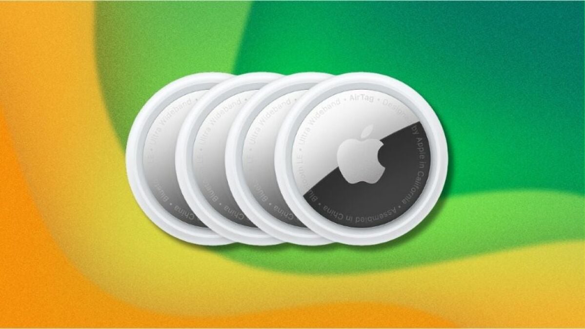 Best AirTag deal: Get a 4-pack of Apple AirTags for 21% off at Amazon