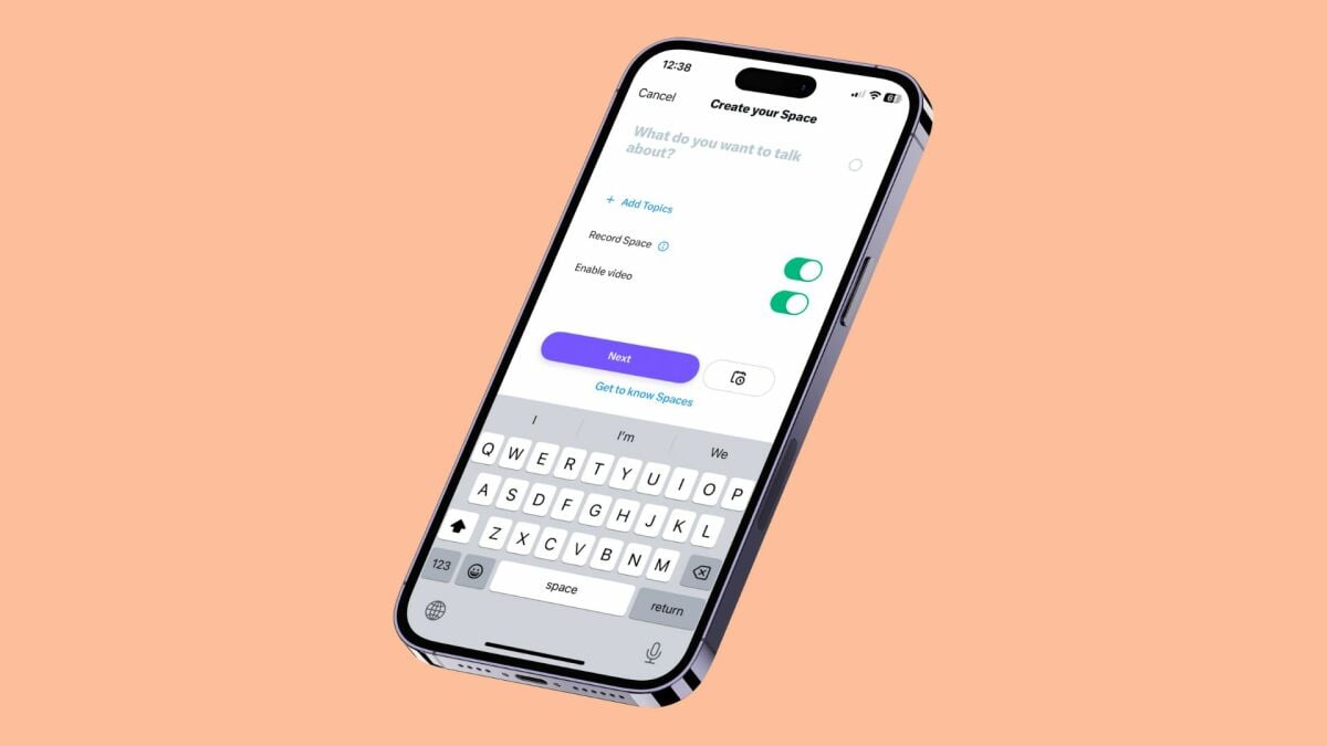 X launches live video for Spaces