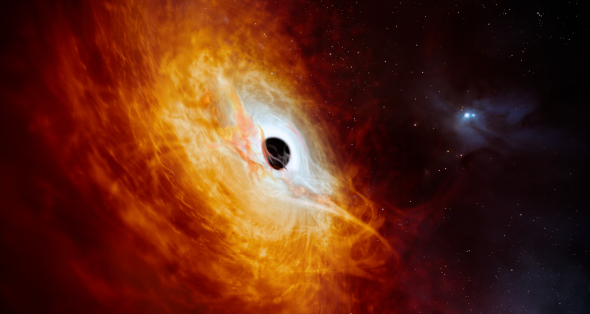 Evrende bilinen en parlak ve en hızlı büyüyen cisim: Bu kara delik her gün bir Güneş yutuyor!