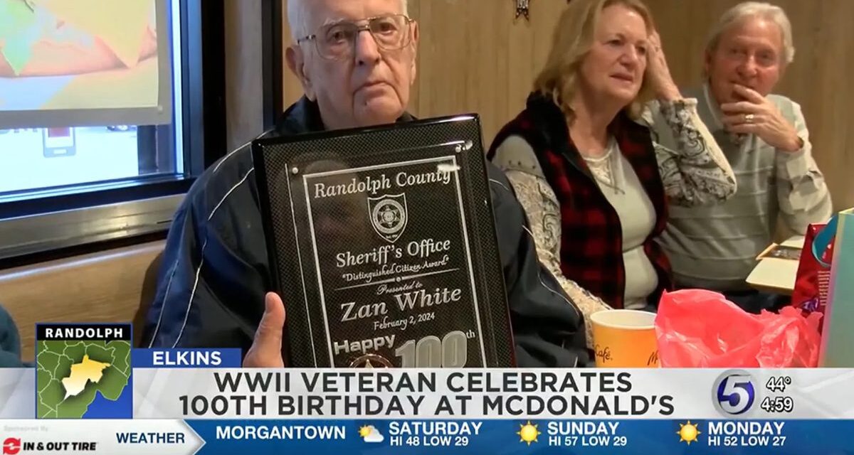 36 yıldır her gün McDonald’s’a giden adam 100. yaşına da McDonald’s’ta girdi
