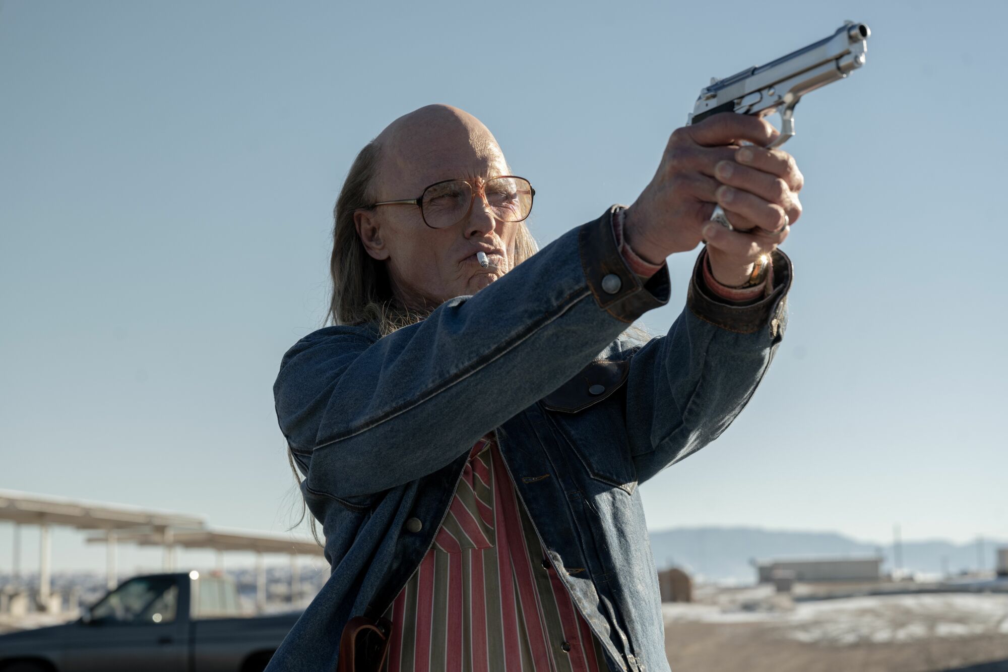 Ed Harris in "Love Lies Bleeding."