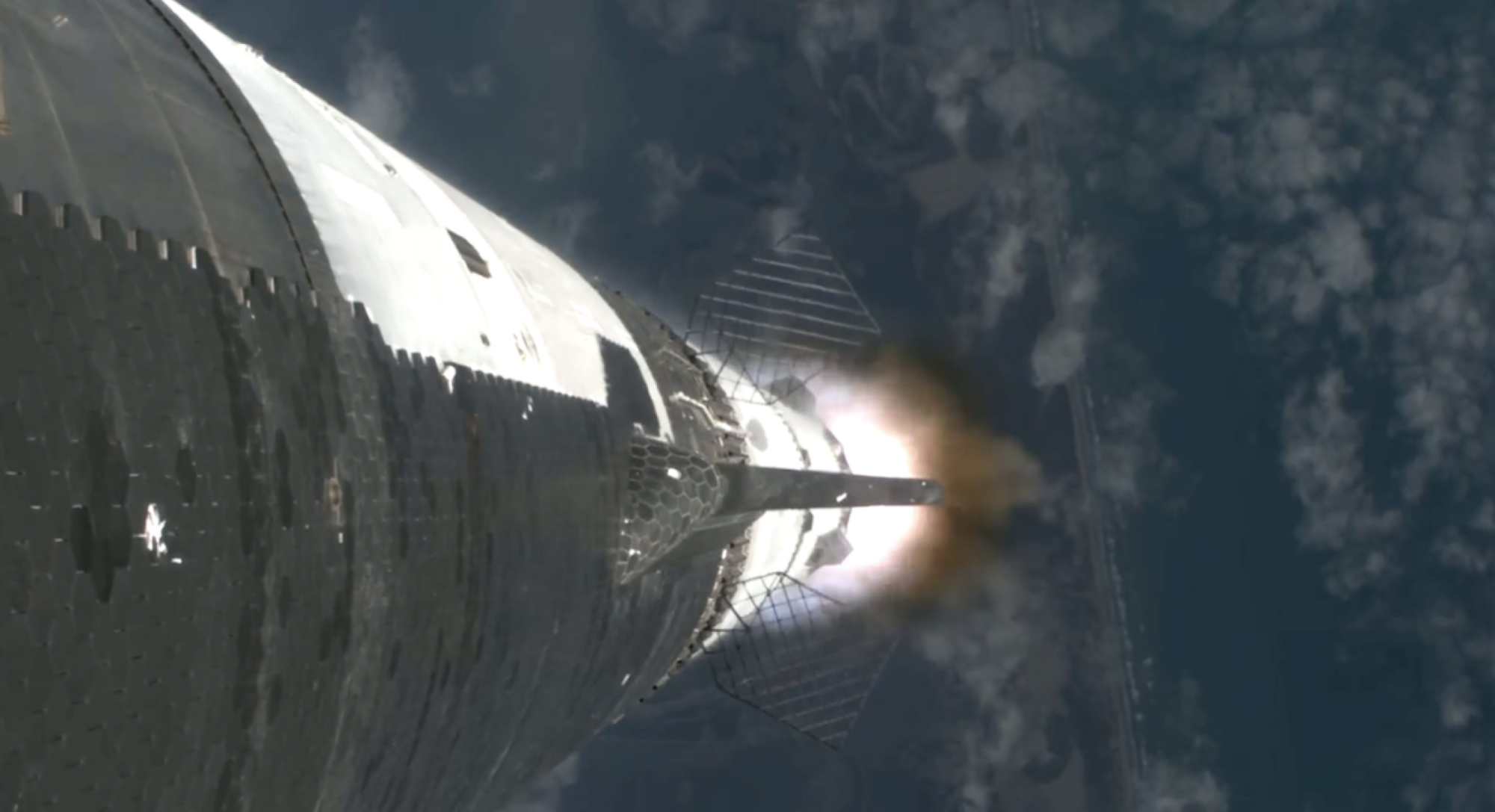 SpaceX's Starship soaring after launch