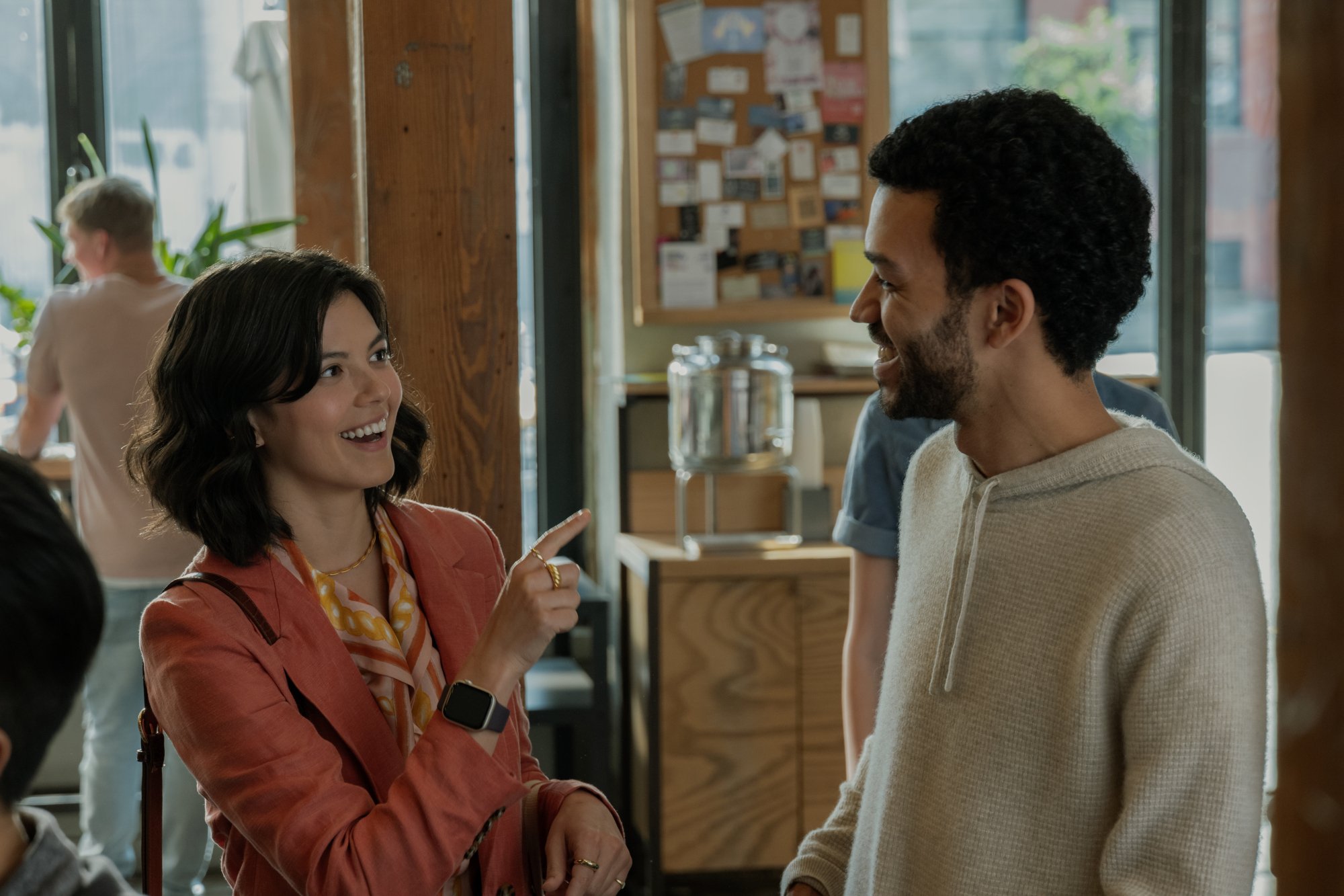 Justice Smith and An-Li Bogan in "The American Society of Magical Negroes."