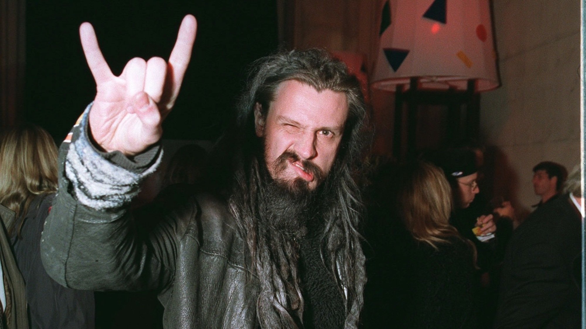 Rob Zombie at the premiere of "200 Cigarettes."