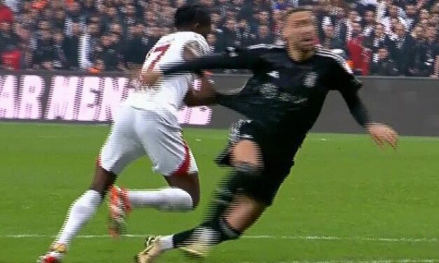 Beşiktaş – Galatasaray derbisinde penaltı tartışması! Karar sonrası çılgına döndü