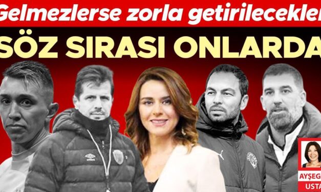 Söz sırası onlarda – Son Dakika Flaş Haberler