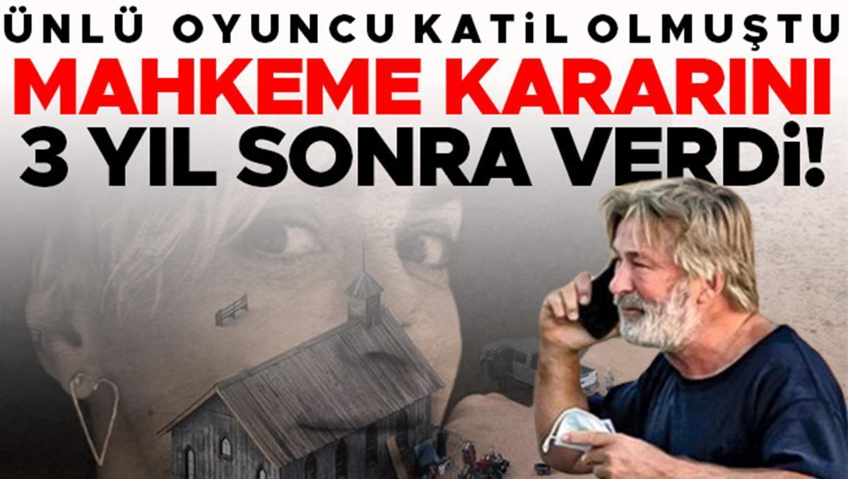 Alec Baldwin katil olmuştu… Halyna Hutchins’in ölümünden yaklaşık 3 yıl sonra mahkeme kararını verdi