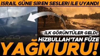 Son dakika haberleri: İsrail-Hamas savaşında son durum… İsrail güne siren sesleriyle uyandı: Hizbullah’tan füze yağmuru! İlk görüntüler geldi