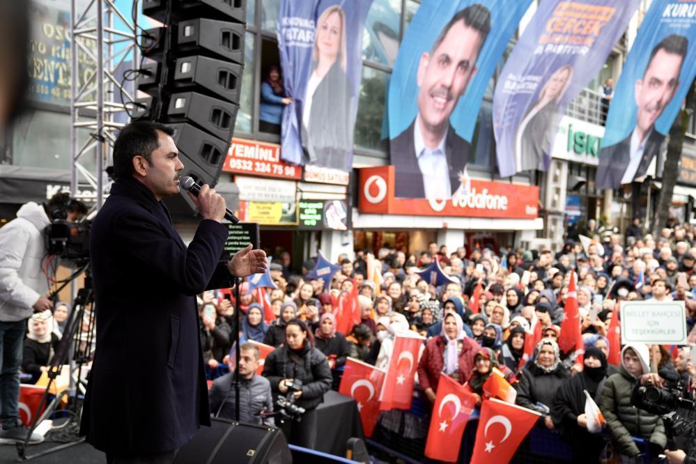 İBB Başkan Adayı Kurum, Bayrampaşa’da konuştu: İstanbul’da ne varsa hepsini rant olarak görüyorlar