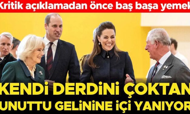 Kendi derdini unuttu gelinine üzülüyor… Kral Charles kanser duyurusundan önce Kate Middleton’la özel olarak görüşmüş