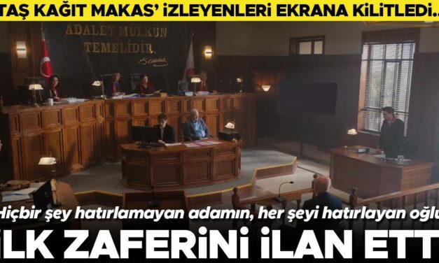Taş Kağıt Makas’ın 5. bölümünde neler oldu? ‘Hiçbir şey hatırlamayan adamın, her şeyi hatırlayan oğlu’ zaferini ilan etti