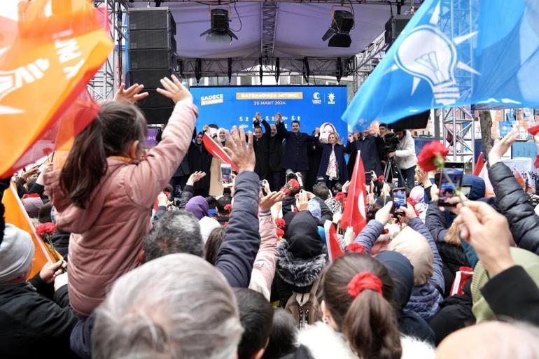 İBB Başkan Adayı Kurum, Bayrampaşada konuştu: İstanbul’da ne varsa hepsini rant olarak görüyorlar