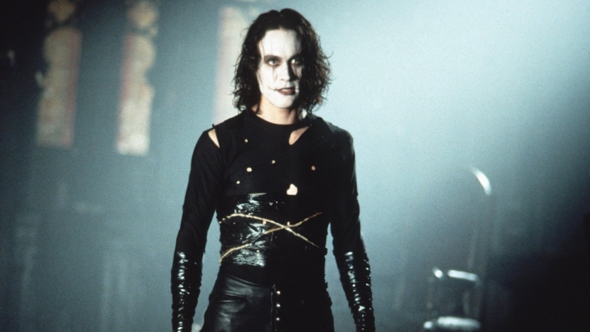 Brandon Lee as Eric Draven in "The Crow."