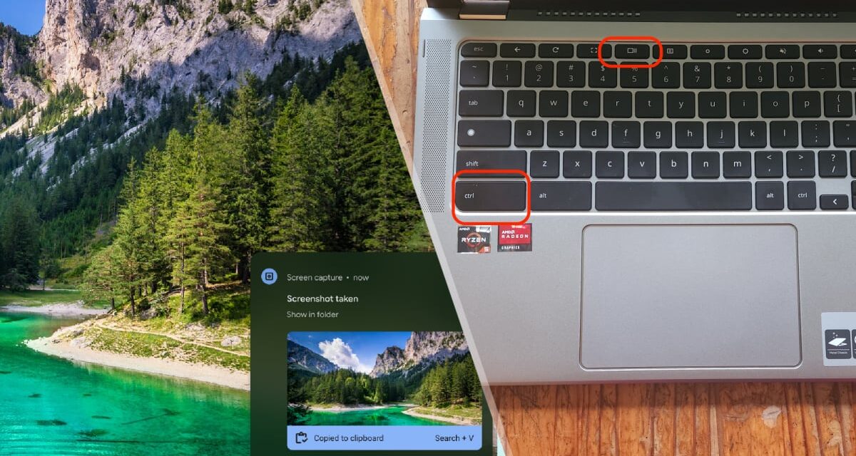 How to take a screenshot on Chromebook