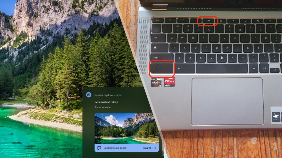 How to take a screenshot on Chromebook