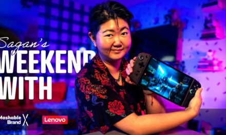 NYC-based actor Sagan Chen stays on the move with Lenovo’s Legion Go
