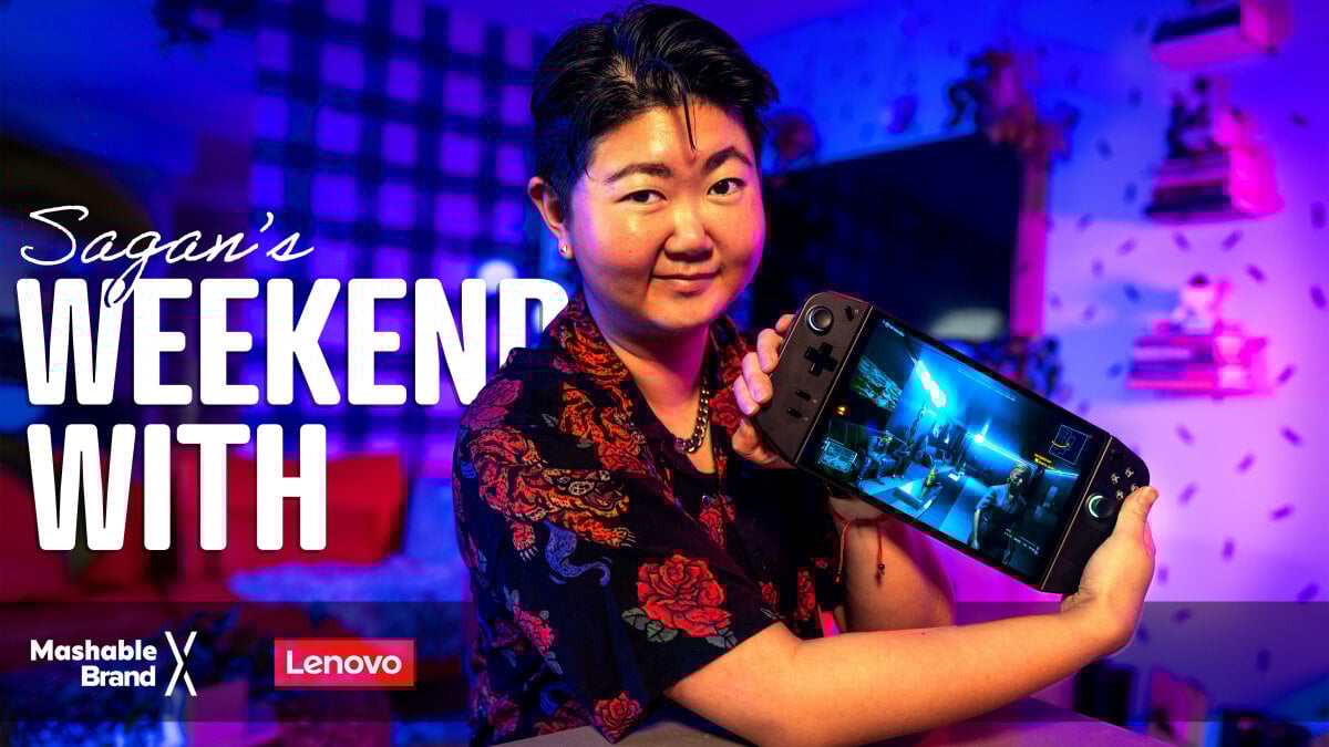 NYC-based actor Sagan Chen stays on the move with Lenovo’s Legion Go