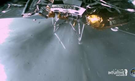 U.S. spacecraft on the moon finally sends home the money shot