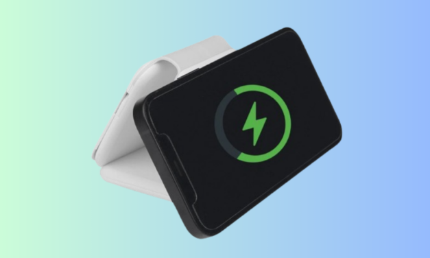 Get a foldable wireless magnetic charging station for only $22