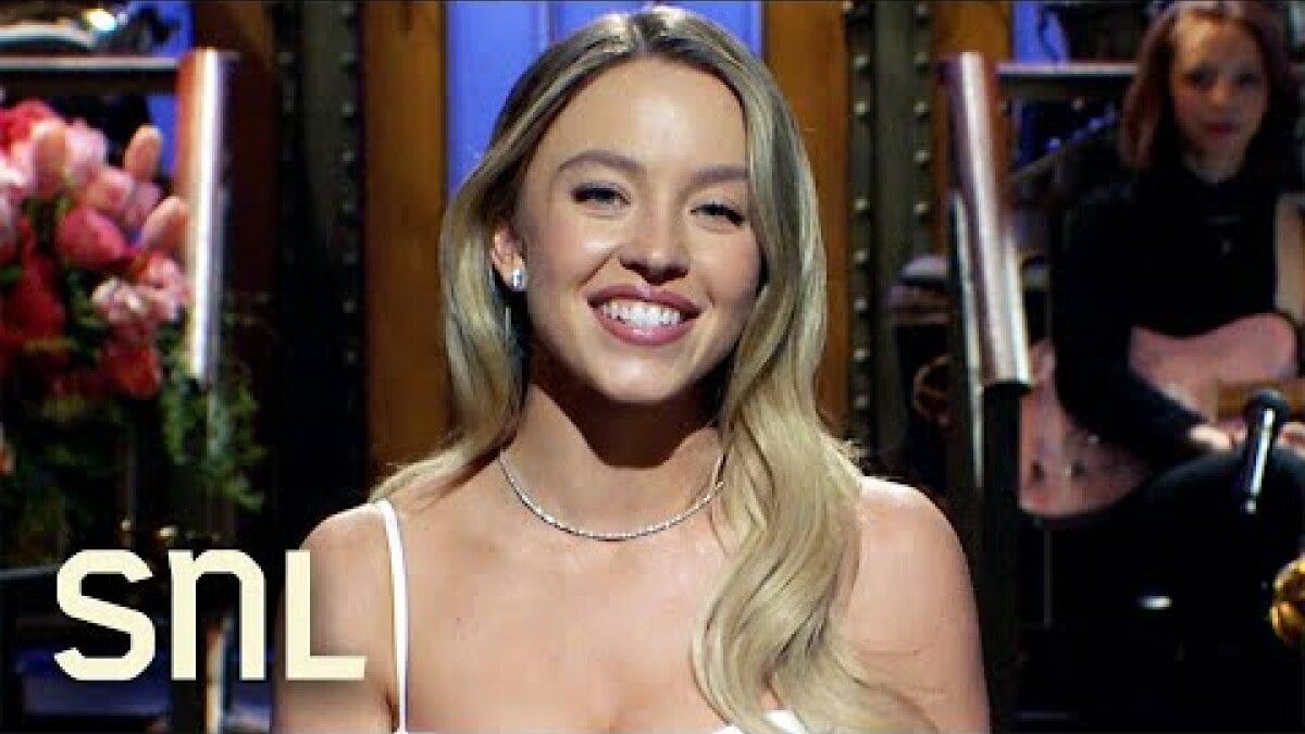 Sydney Sweeney addresses Glen Powell dating rumors in her ‘SNL’ monologue