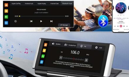 This Apple CarPlay–compatible car display is $76.79