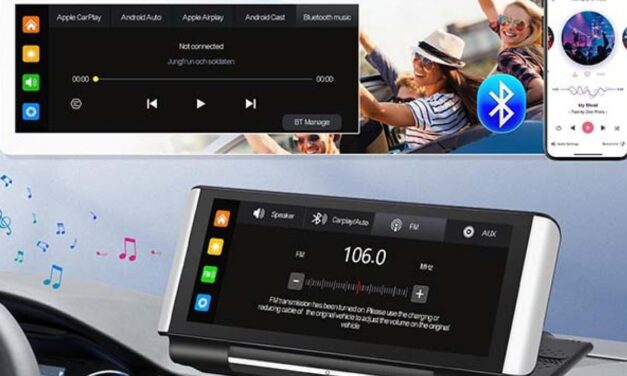 This Apple CarPlay–compatible car display is $76.79