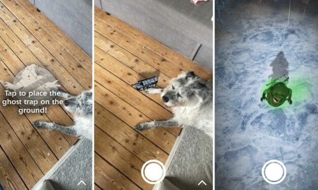 The ‘Ghostbusters: Frozen Empire’ AR experience lets you catch ghosts at home