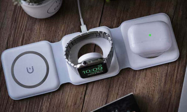 This iOS-compatible wireless charger is $27.99