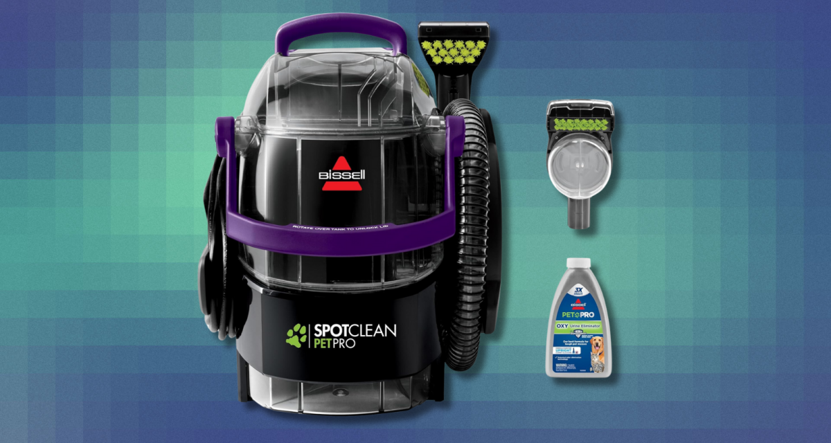 Best vacuum deal: Get the Bissell SpotClean Pet Pro portable carpet cleaner for under $130