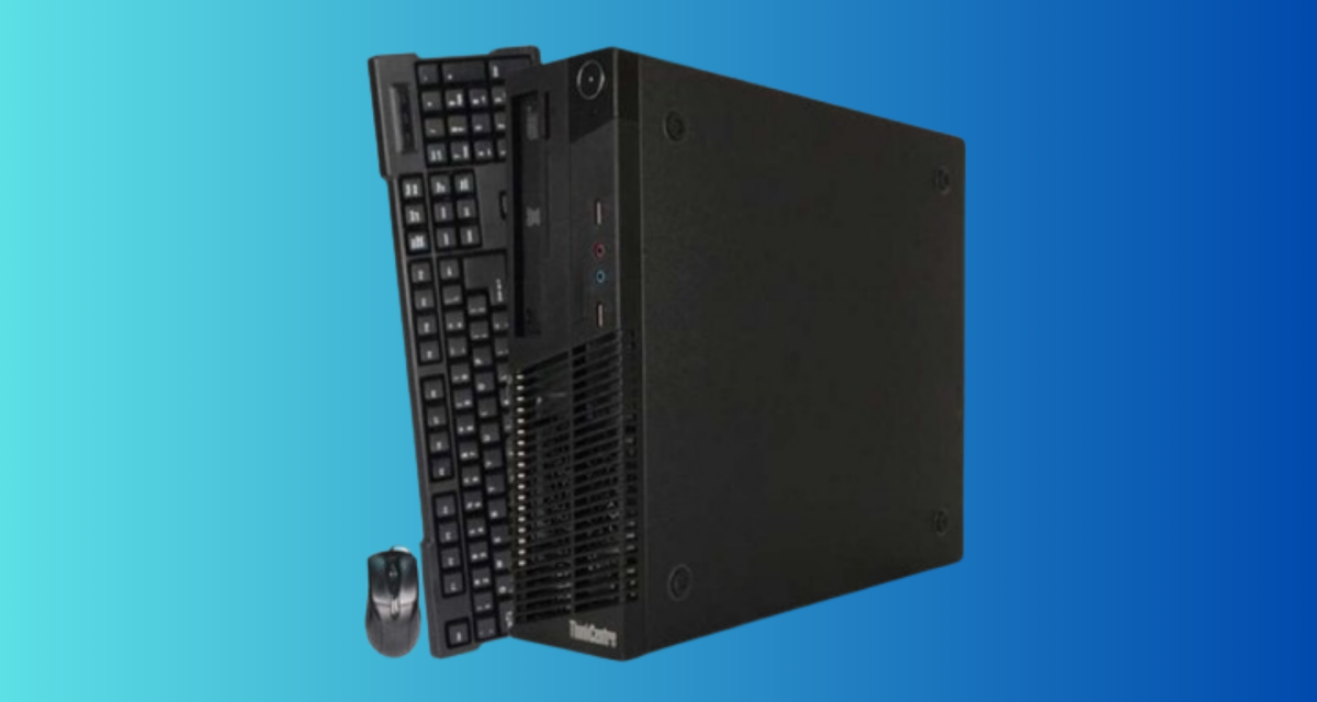 This near-mint Lenovo desktop refurb is $119.99