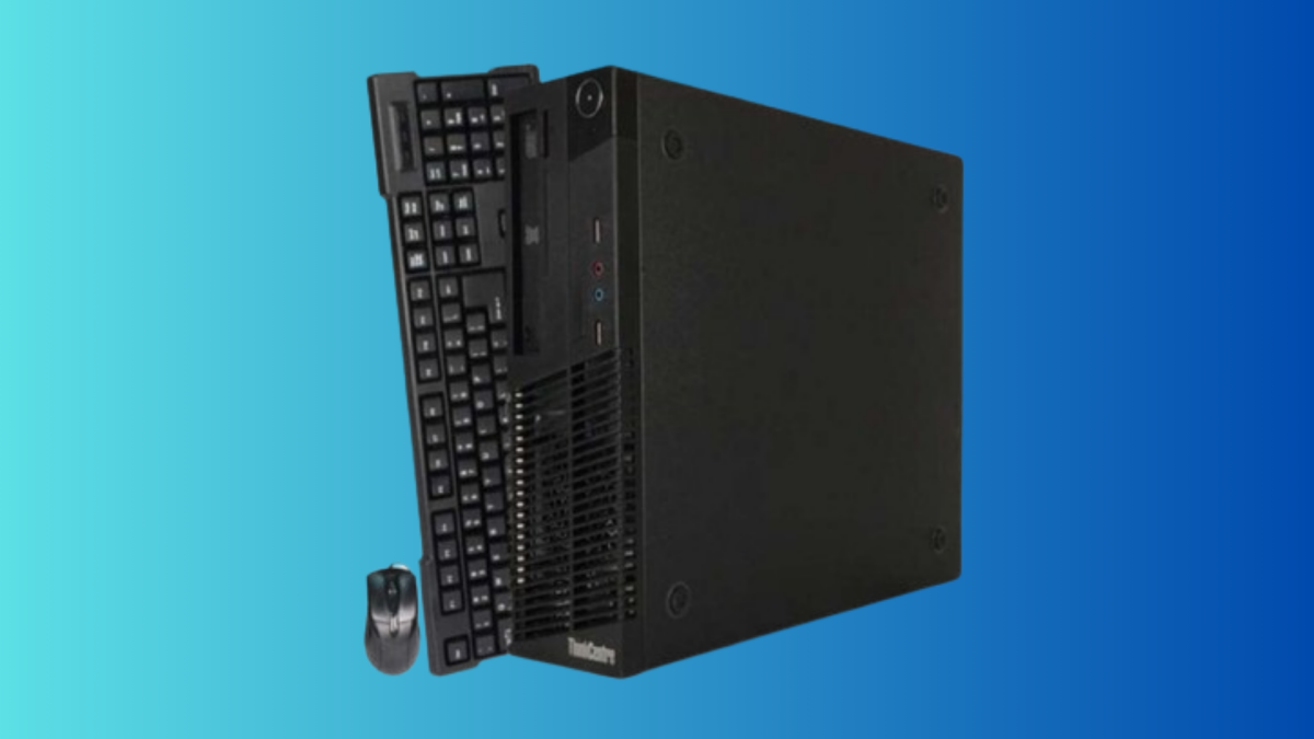 This near-mint Lenovo desktop refurb is $119.99