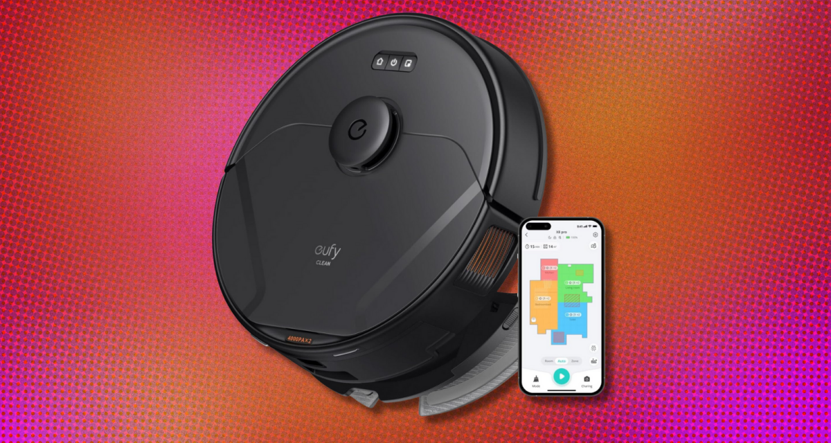 Best robot vacuum deal: Get the Eufy Clean X8 Pro robot vacuum for $180 off