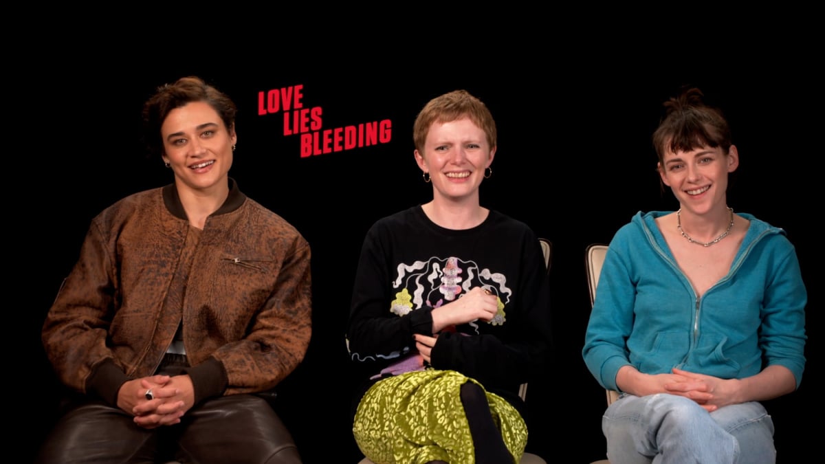'Love Lies Bleeding' Interview: Kristen Stewart on the female gaze vs. the male gaze.