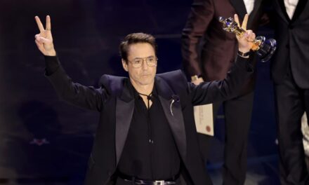 Robert Downey Jr. wins his first Oscar for ‘Oppenheimer’ (Watch)