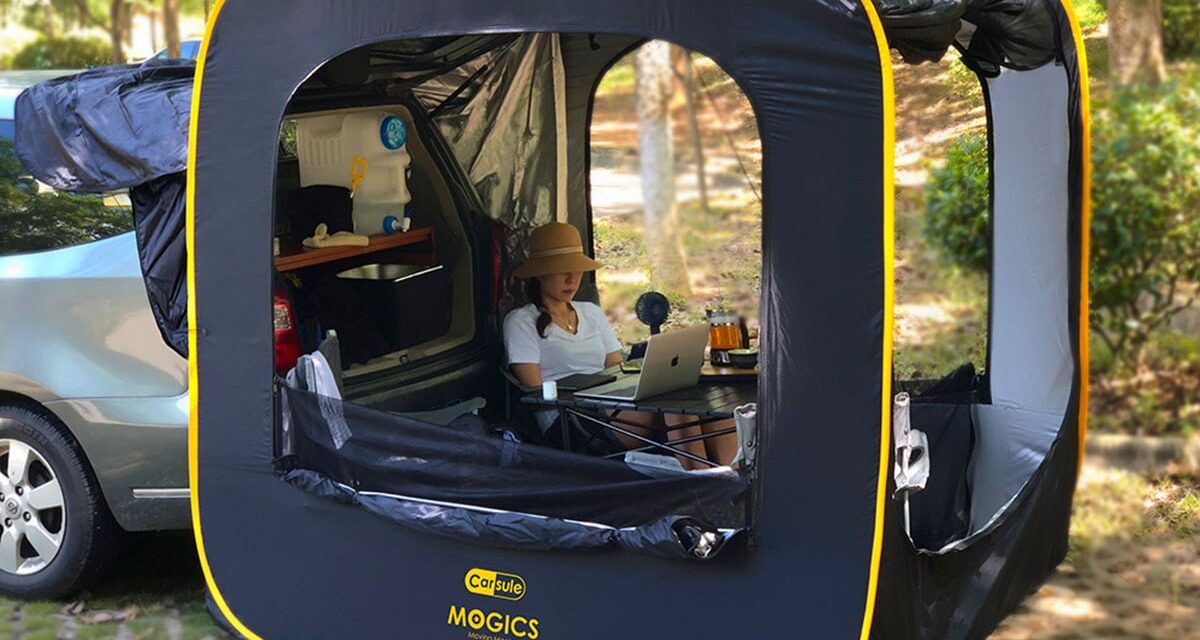 This pop-up cabin for your car is $80 off