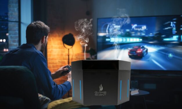 It’s smell-o-vision for gaming: GameScent emits ‘gunfire’ and other scents while you play
