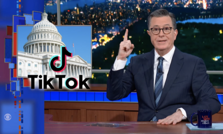 Stephen Colbert goes to town on Congress' proposed TikTok ban