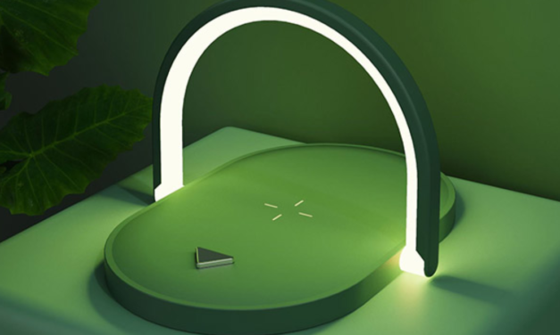 This lamp wireless charger combo is $14.97