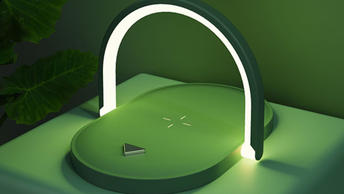 This lamp wireless charger combo is $14.97