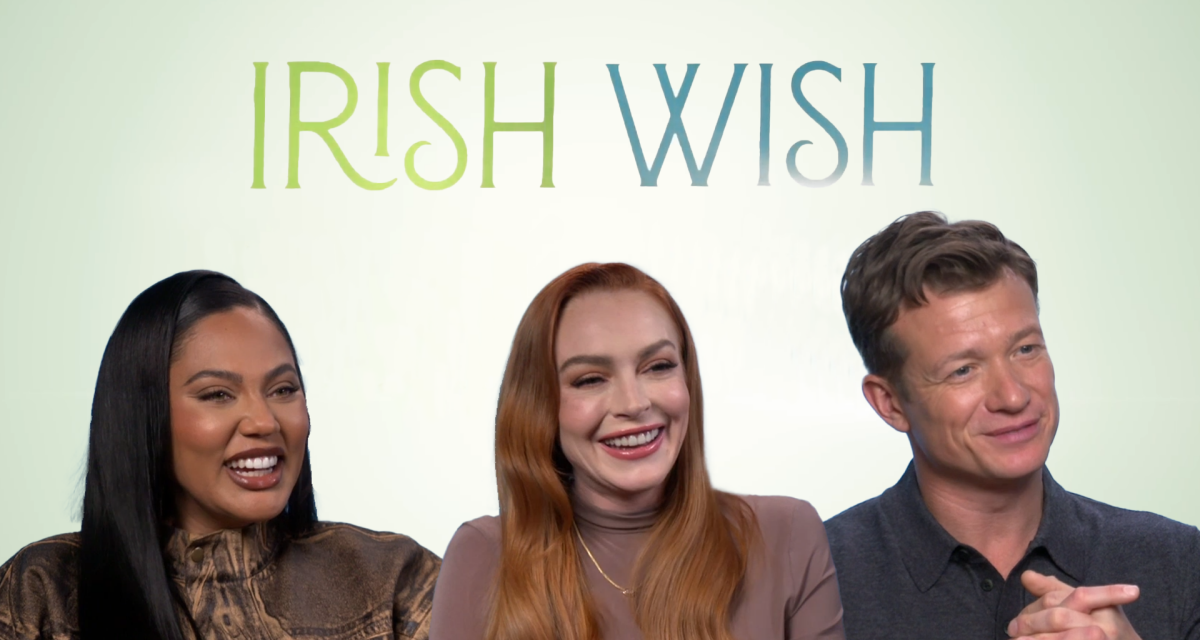Lindsay Lohan and Ayesha Curry are best friends in Netlfix's new rom-com Irish Wish