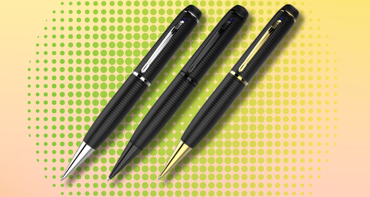 Get a hidden camera pen for $149.97