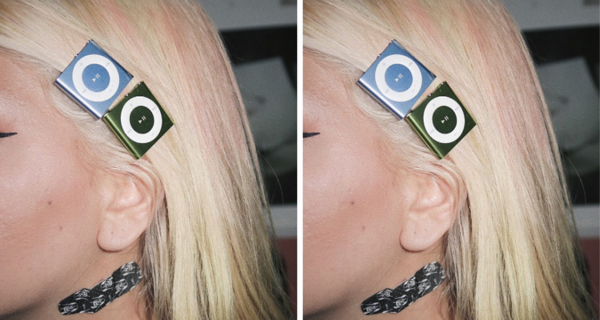 iPod Shuffle hair clips prove the Y2K fashion revival is far from over