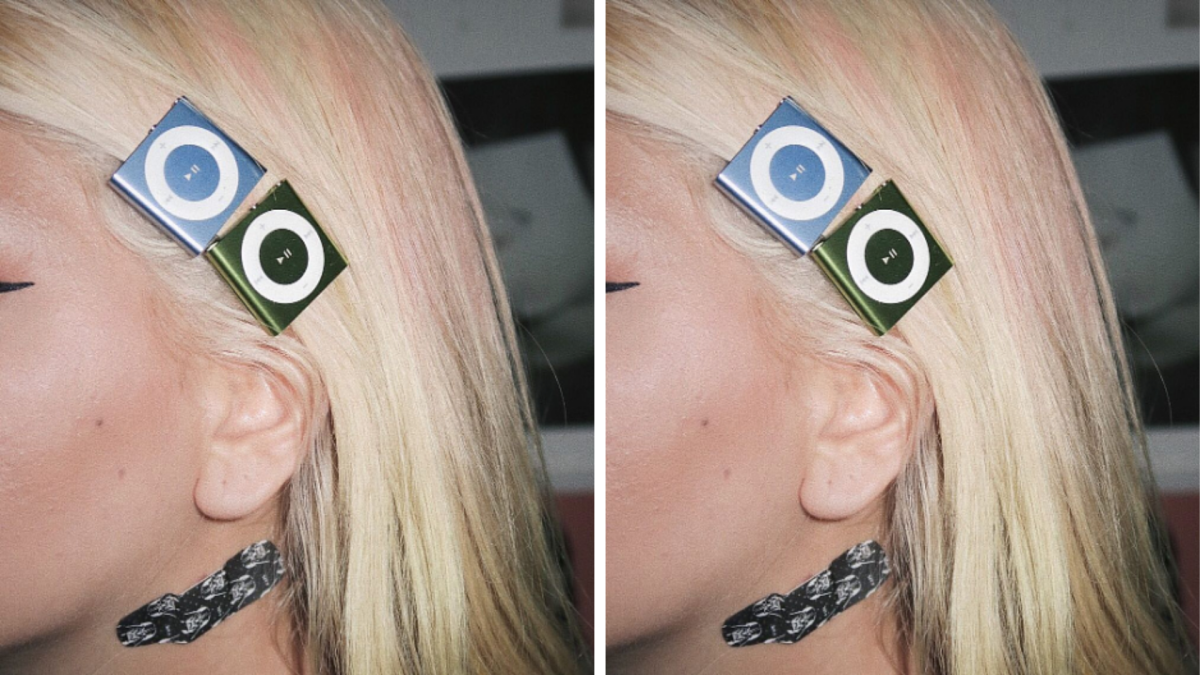iPod Shuffle hair clips prove the Y2K fashion revival is far from over