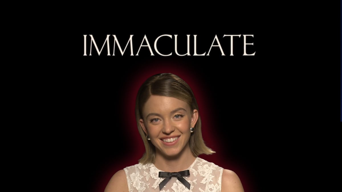 Sydney Sweeney on finding a church that would let them film 'Immaculate'