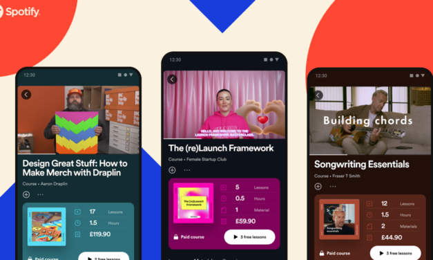 Spotify is dabbling in online learning
