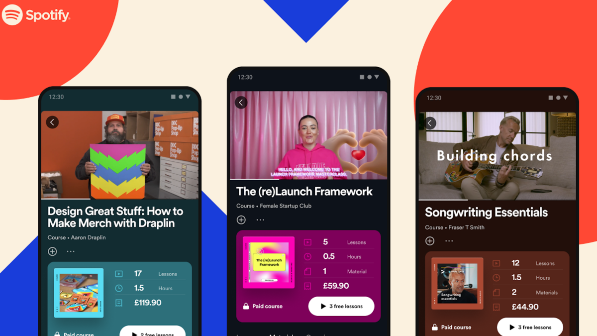 Spotify is dabbling in online learning