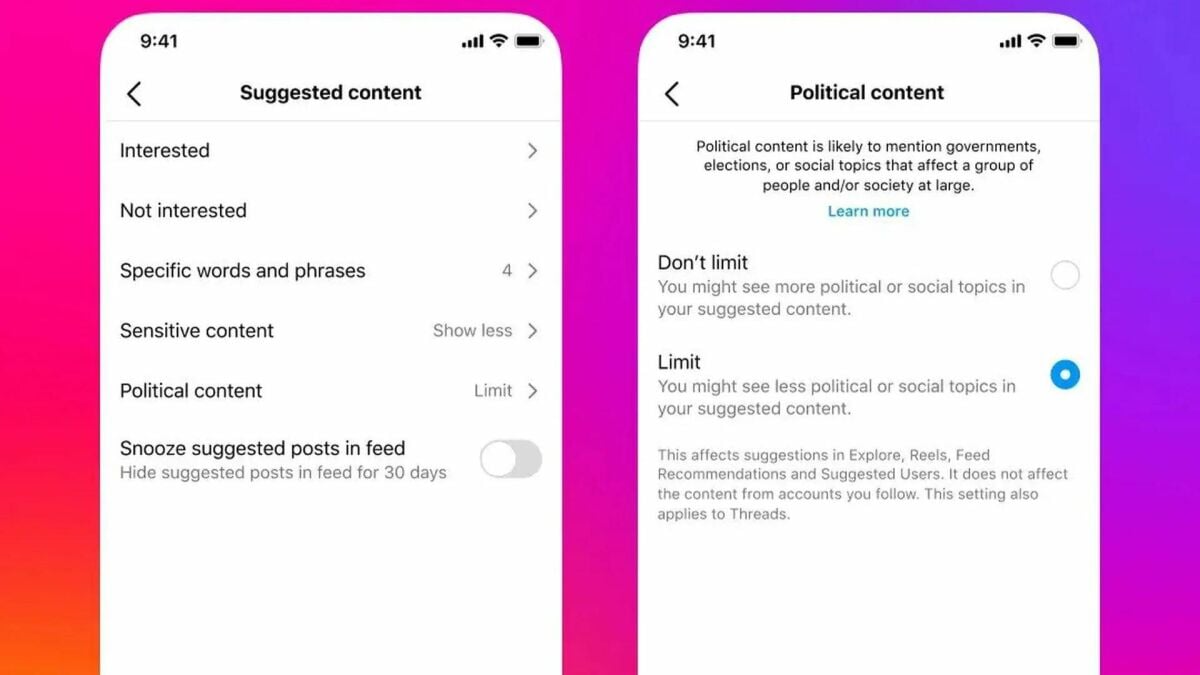 Instagram is limiting political content. Here’s how to get around it.