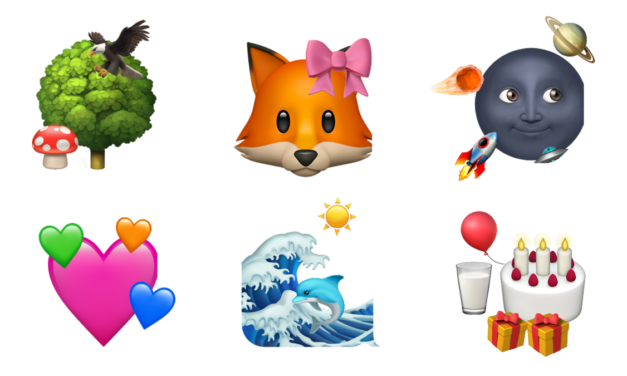 How to stack emojis in iMessage